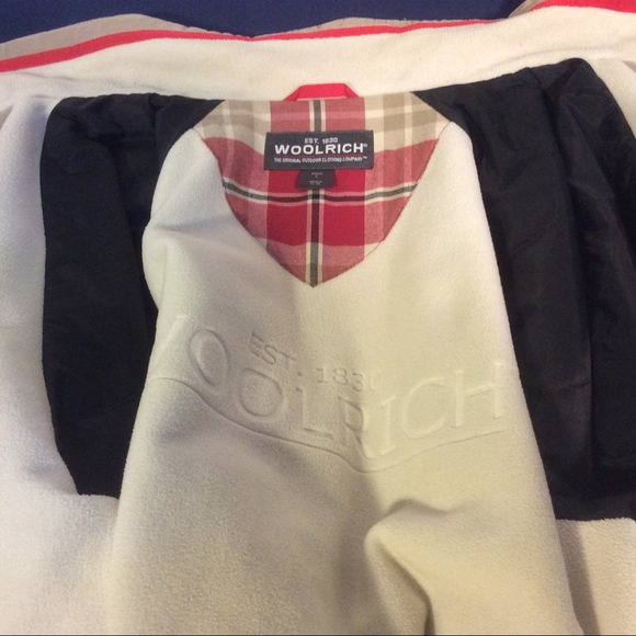 Woolrich Classic Mens fleece lined Jacket Size Large - Picture 8 of 13